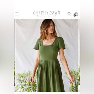 Christie Dawn | Scarlet Dress | Forest Gauze